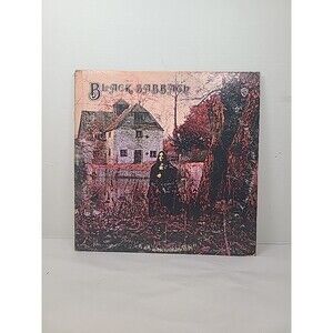 Vintage Black Sabbath Self Titled LP Record Vinyl Album 1984
